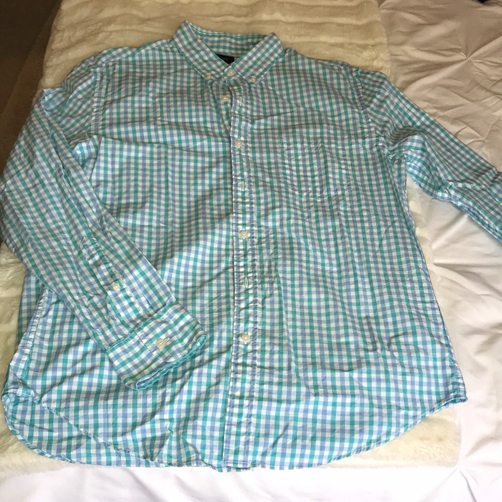 J.Crew Men’s large button down.